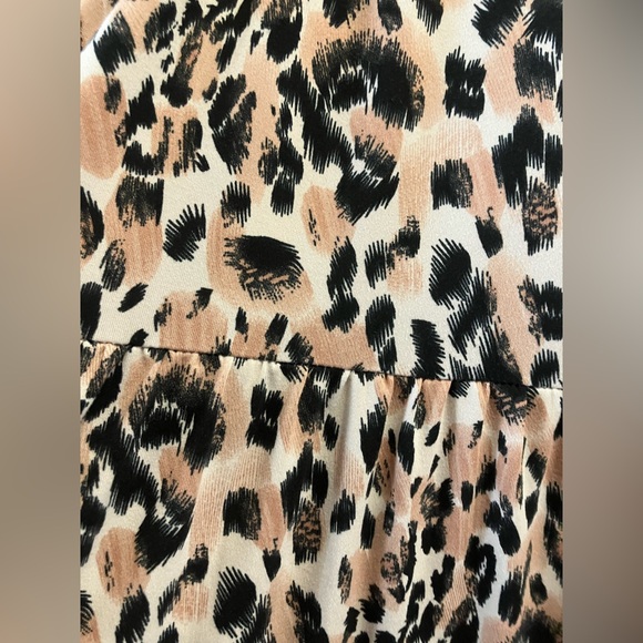 Leopard Print High Waisted Maxi Skirt - Picture 4 of 4